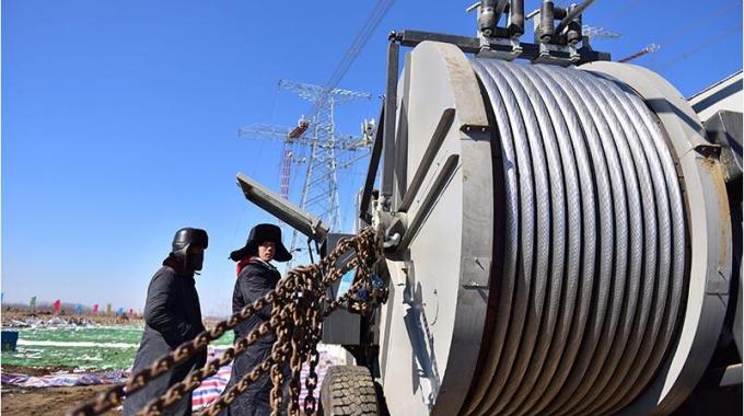 天津送變電公司：跨越架線(xiàn)穩(wěn)推進(jìn)