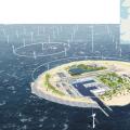 航空母艦駕到！北海風(fēng)電樞紐島全接觸