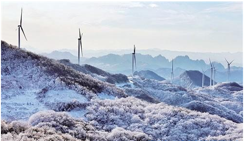 湖北?？悼h風(fēng)力發(fā)電好風(fēng)光