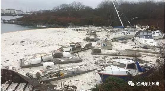 英國(guó)風(fēng)暴來(lái)襲 五艘海上風(fēng)電運(yùn)維船損失慘重