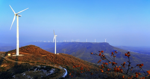 煙臺迎大風(fēng)天氣 風(fēng)電出力、發(fā)電量均創(chuàng)歷史新高