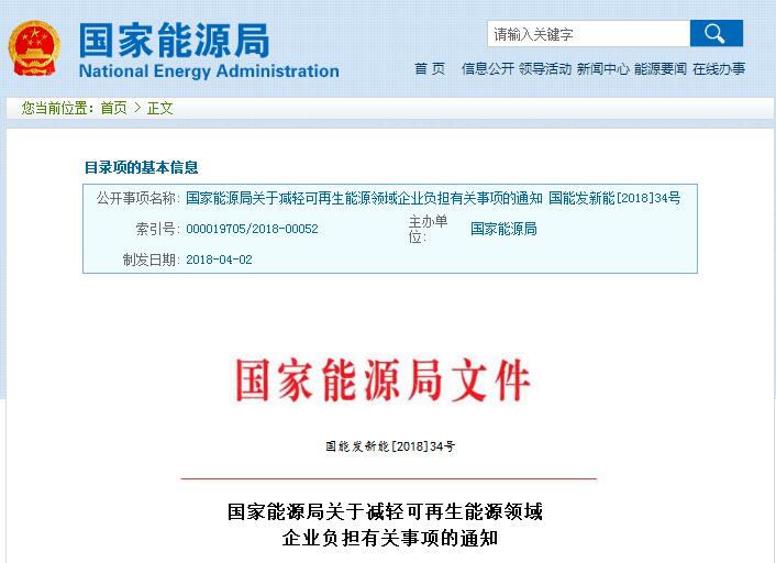 剛剛！國家能源局發(fā)文減輕可再生能源領(lǐng)域企業(yè)負(fù)擔(dān)