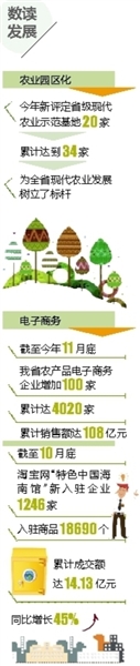 海南農業(yè)走出現代范兒 “互聯網+”加出新成果