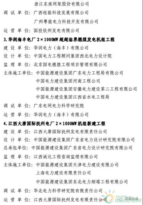 7個(gè)風(fēng)電工程獲獎(jiǎng)！2018中國(guó)電力優(yōu)質(zhì)工程評(píng)審結(jié)果名單出爐?。ǜ皆敿?xì)名單）