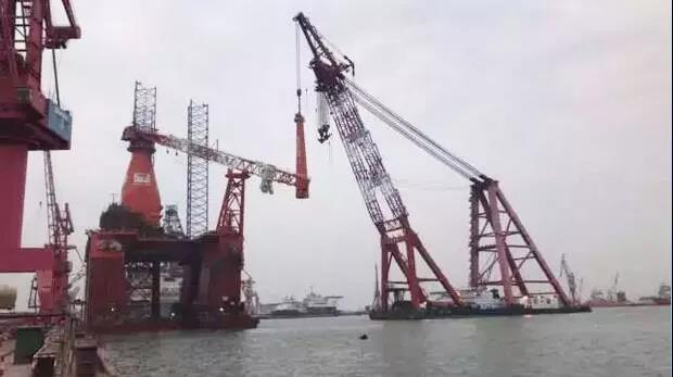 可抗16級(jí)臺(tái)風(fēng)、服務(wù)10MW海上風(fēng)機(jī)！全球首制深潛坐底多功能風(fēng)電工程船交付