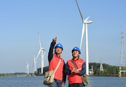 安徽首個(gè)湖面風(fēng)力電場發(fā)電量超過40億千瓦時(shí)