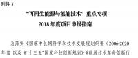 北京科技委組織申報(bào)國家重點(diǎn)研發(fā)計(jì)劃“可再生能源與氫能技術(shù)”重點(diǎn)專項(xiàng)2018年度項(xiàng)目