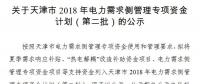 1917萬(wàn)元！天津公示2018年電力需求側(cè)管理專項(xiàng)資金計(jì)劃（第二批）