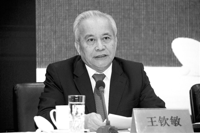 十二屆全國政協(xié)副主席、國家電子政務專家委員會主任王欽敏