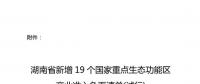 湖南省發(fā)布《湖南省新增19個國家重點(diǎn)生態(tài)功能區(qū)產(chǎn)業(yè)準(zhǔn)入負(fù)面清單(試行)》對水力發(fā)電、風(fēng)力發(fā)電、太陽能發(fā)電等嚴(yán)格管控
